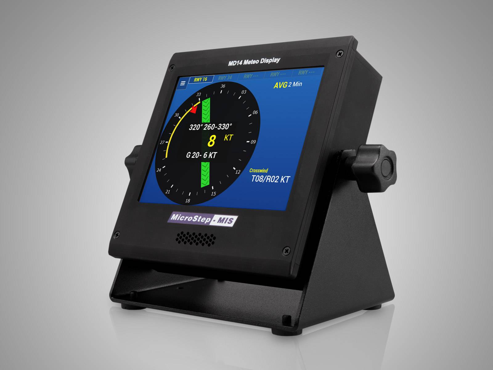 MicroStep-MIS | Front view of Universal Meteorological Display