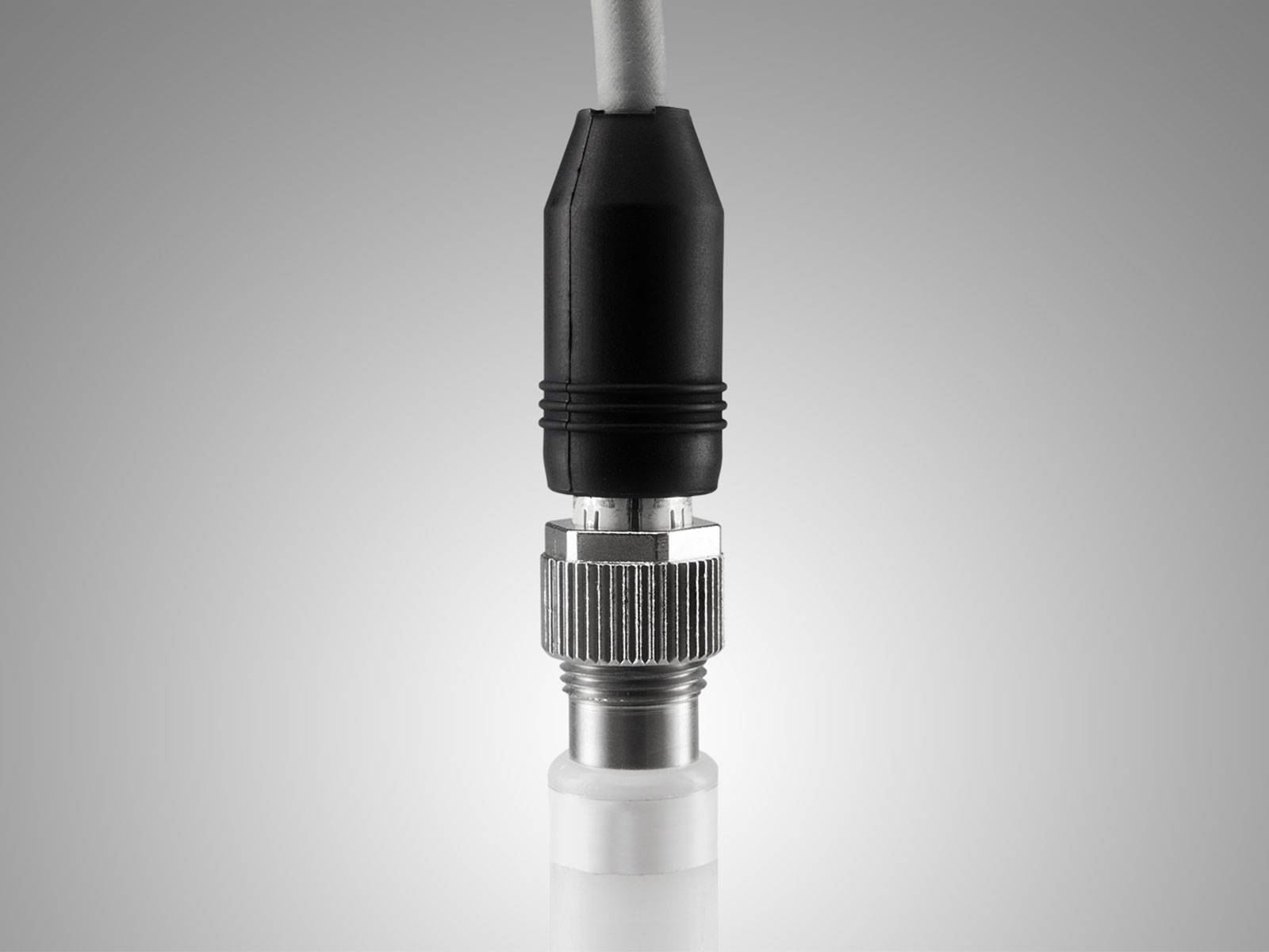 MicroStep-MIS | Detail of PT100 digital temperature probe connector 