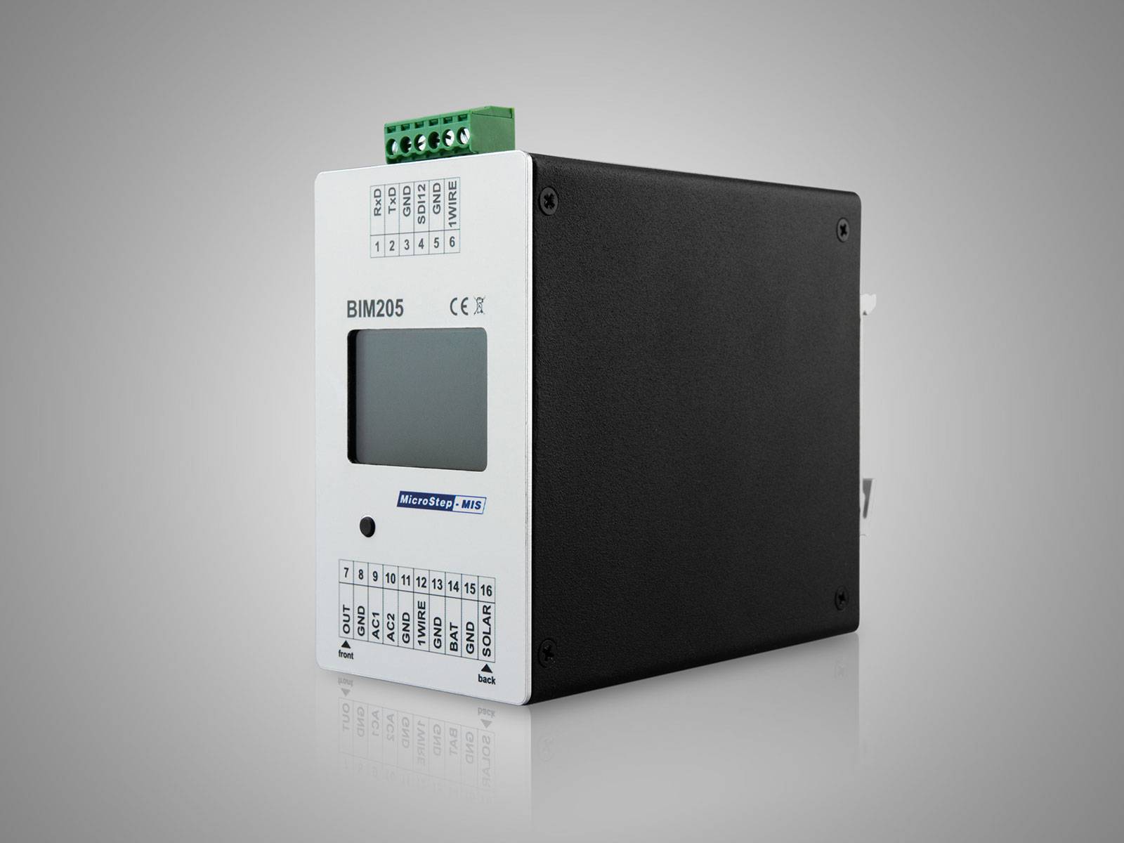 MicroStep-MIS | Side view of BIM205 intelligent charger