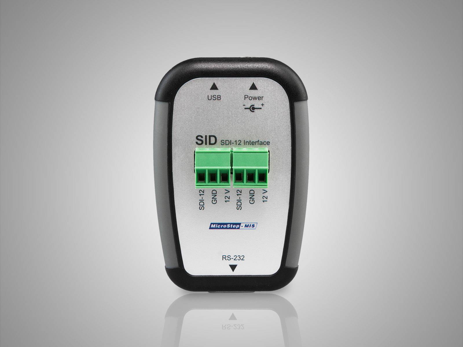 MicroStep-MIS | SDI-12 Interface Dongle front view