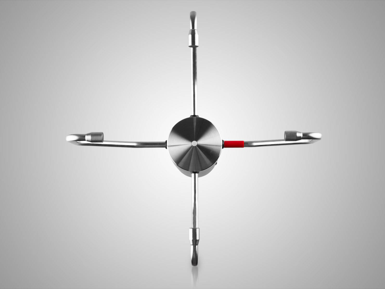 MicroStep-MIS | View from the above of Ultrasonic Anemometer 2D