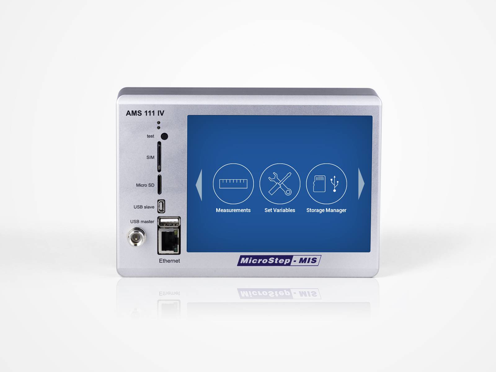 MicroStep-MIS | Data Logger AMS 111 IV - Linux version with display on