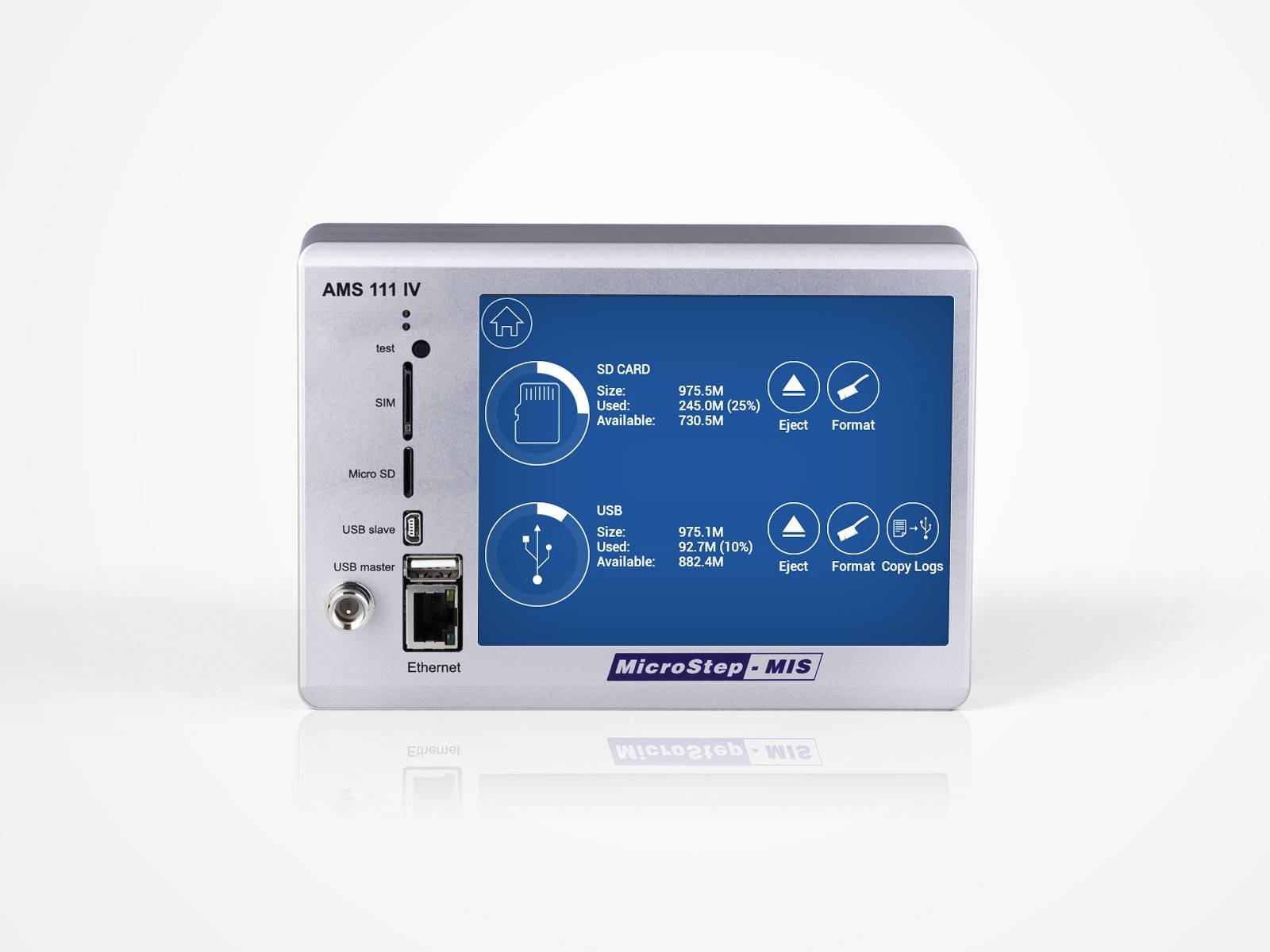 MicroStep-MIS | Data Logger AMS 111 IV