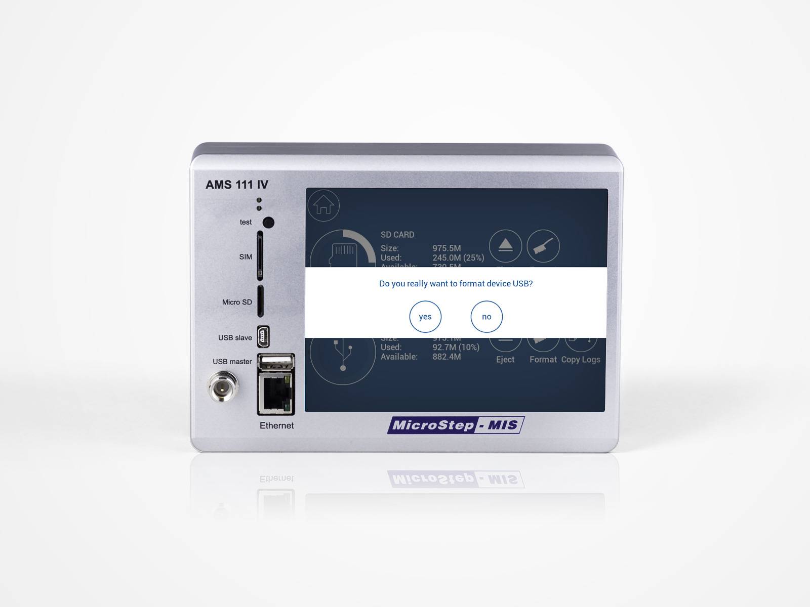 MicroStep-MIS | Data Logger AMS 111 IV