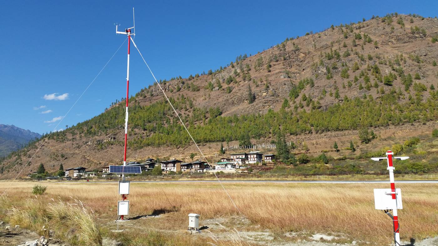 MicroStep-MIS | Airport Weather Station in Bhutan