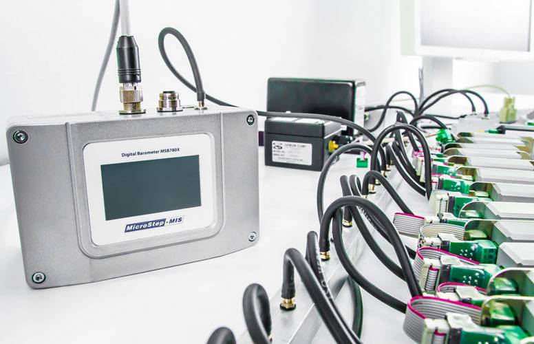 MicroStep-MIS | Calibration system for atmosperic pressure - setup