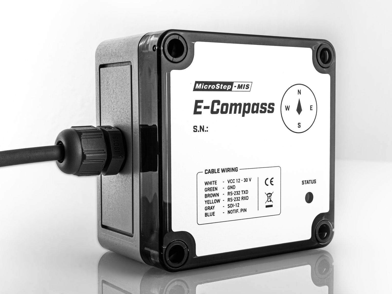 MicroStep-MIS | Electronic Compass v2 front angle view