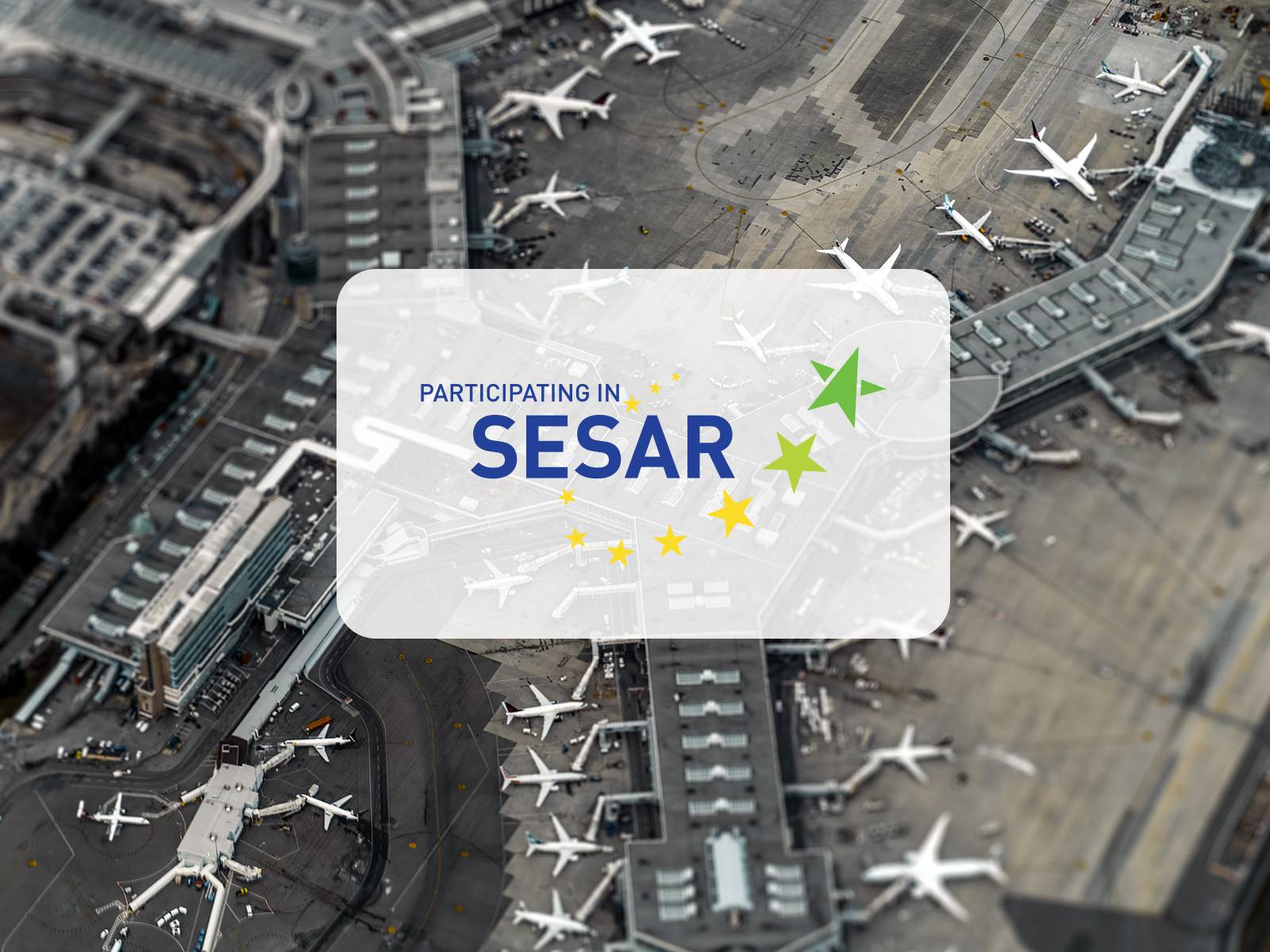 airport and SESAR logo 