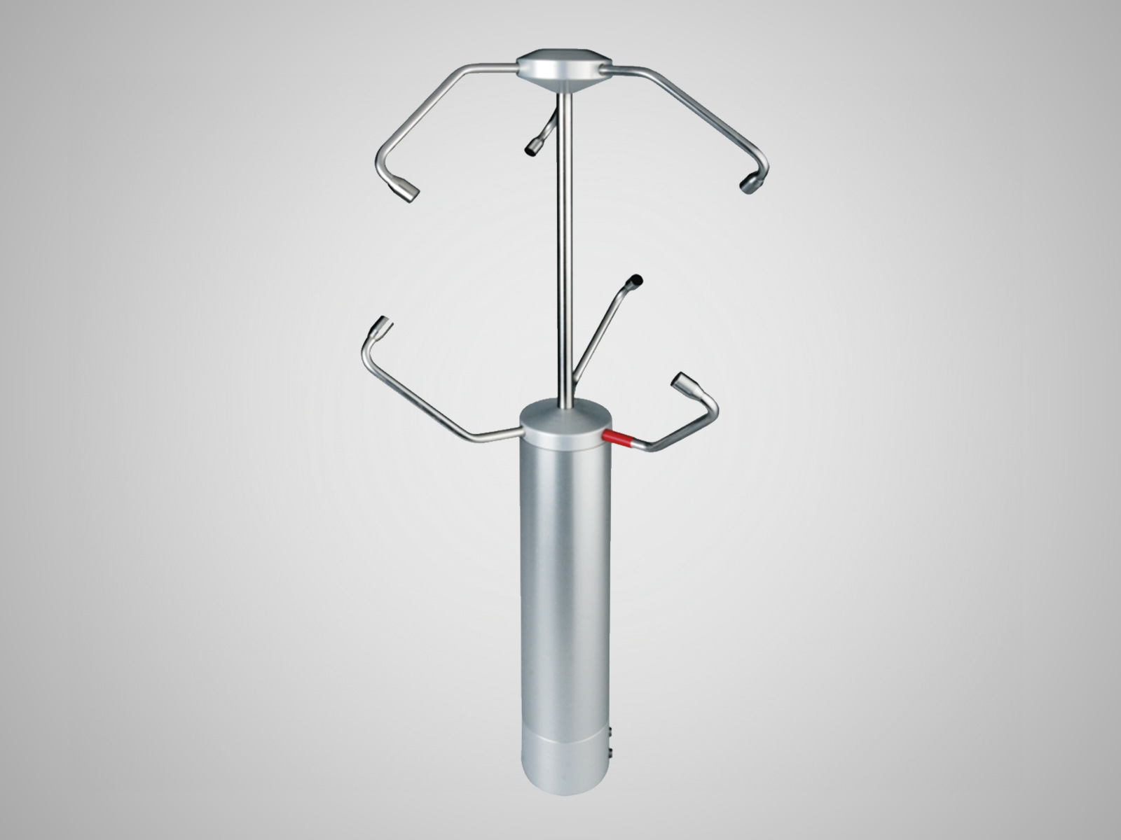 MicroStep-MIS | Front view of Ultrasonic Anemometer 3D