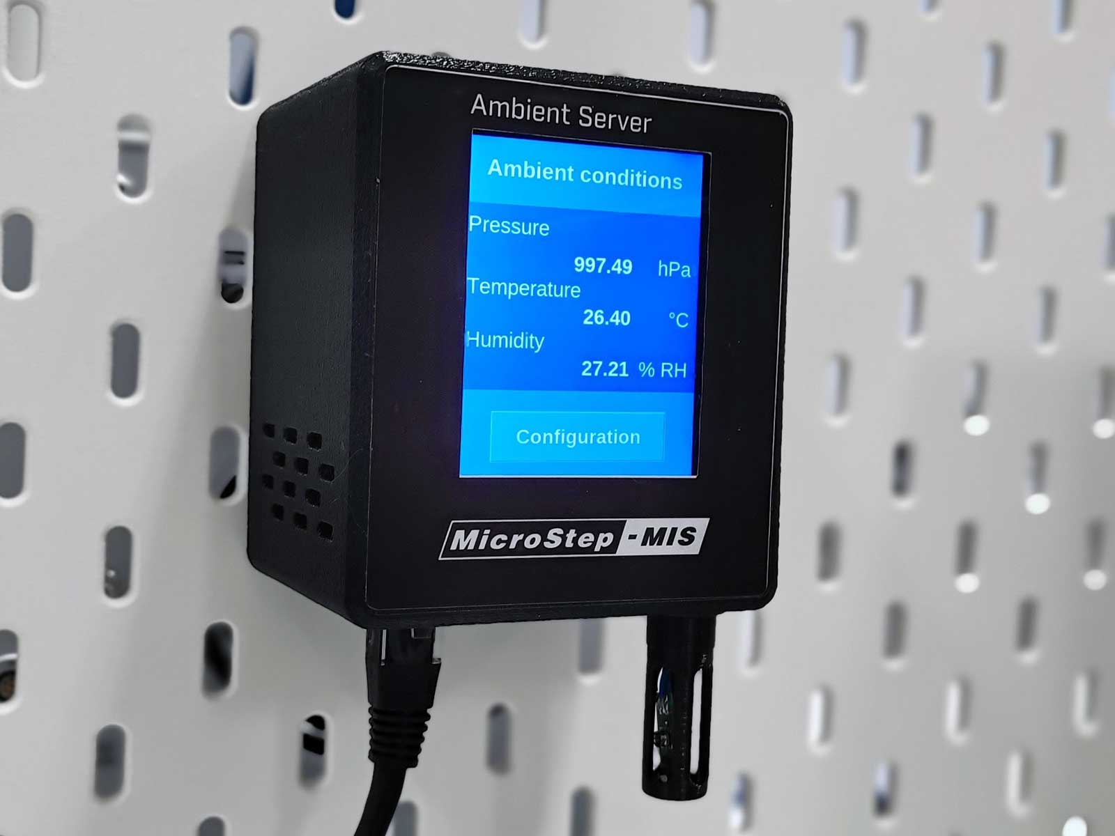 MicroStep-MIS | Ambient Server | Laboratory Condition Monitoring Device